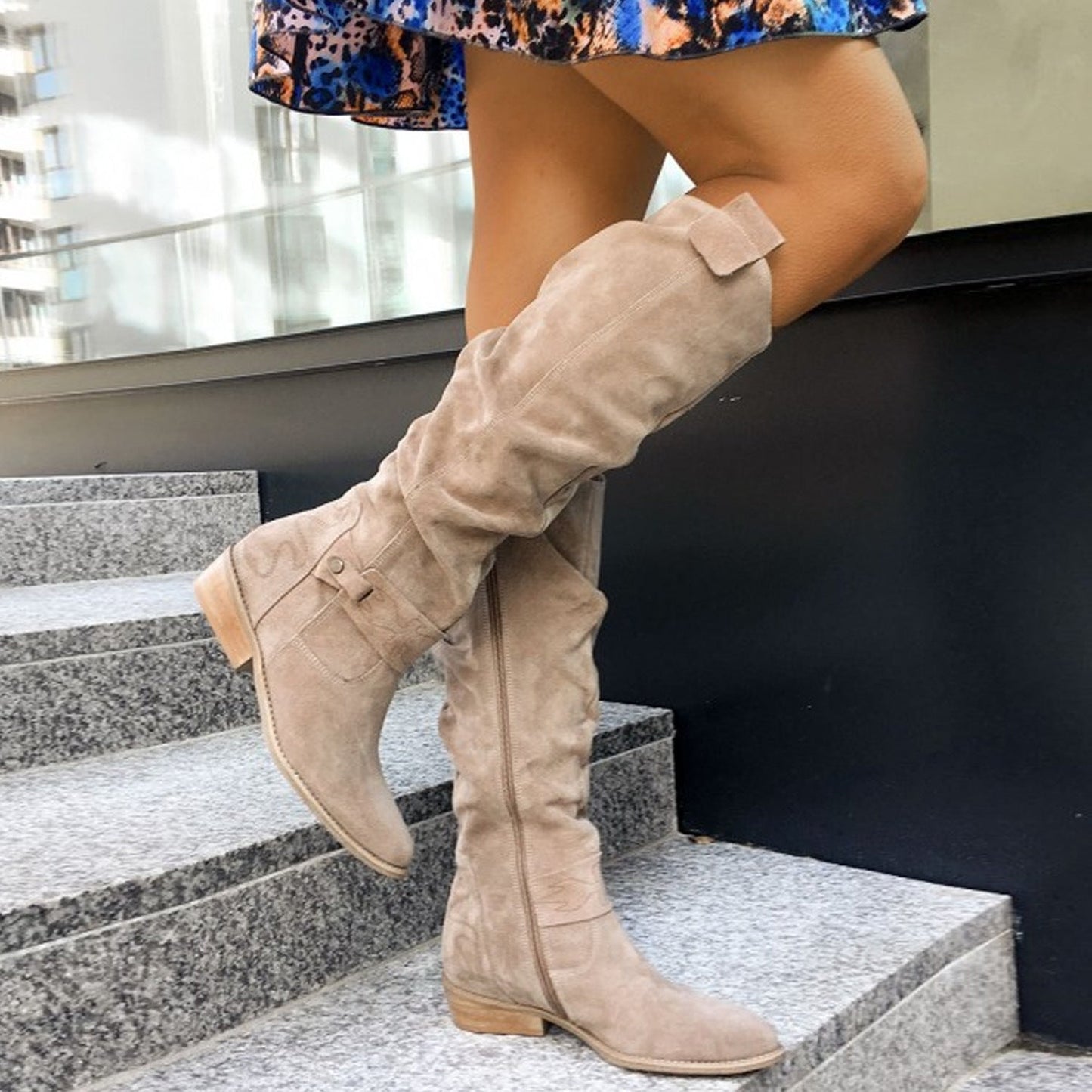 Lyreli™ | Suede Elegant Knee-High Boots