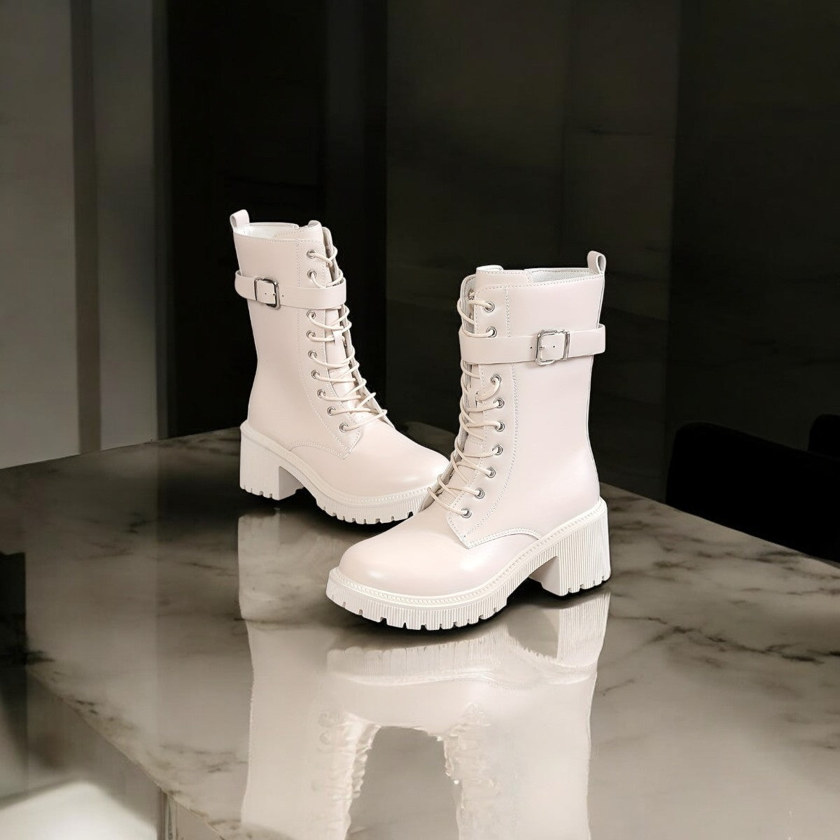 Lyreli™ | Modern Mid-Calf Boots