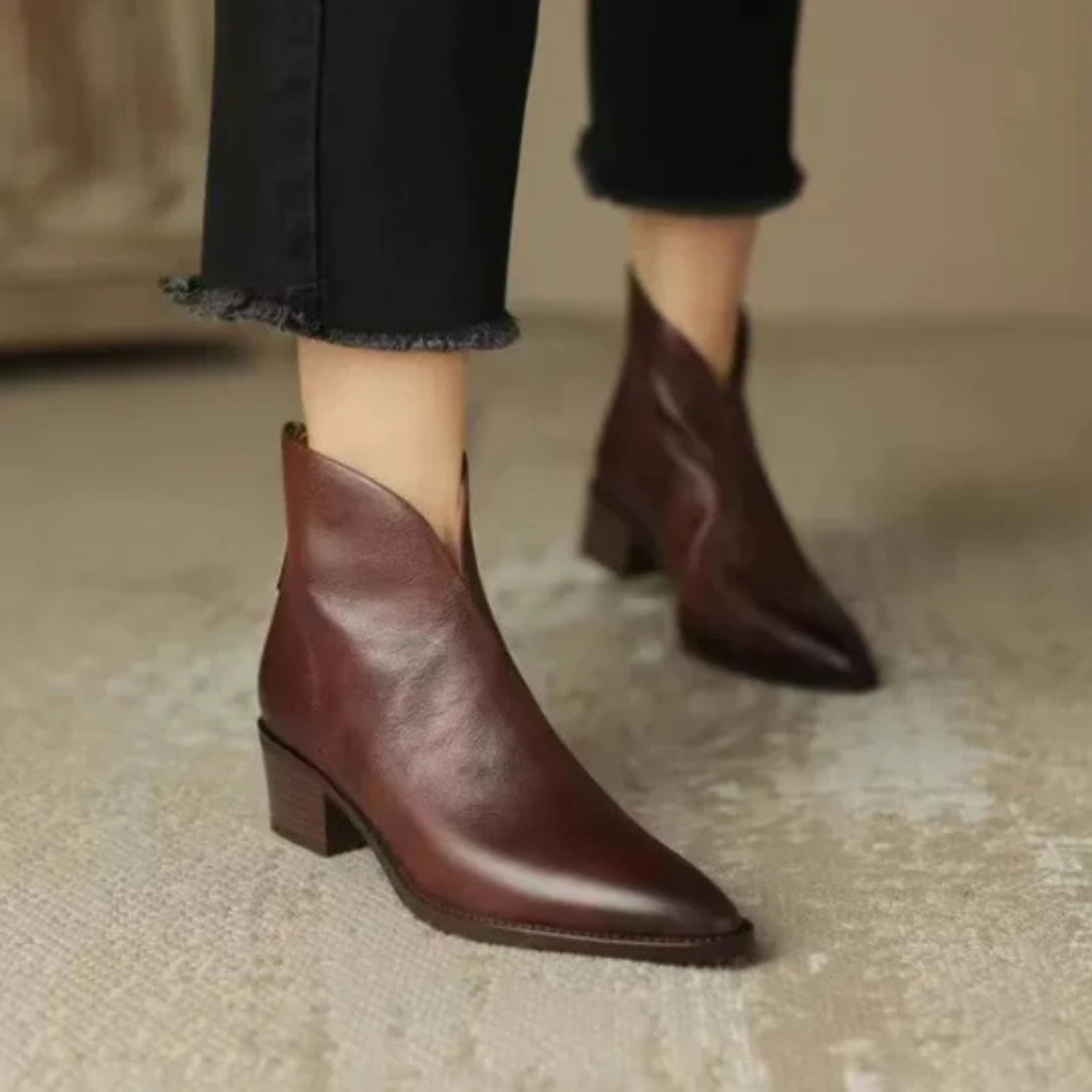 Lyreli™ | Luxury Low Heel Boots