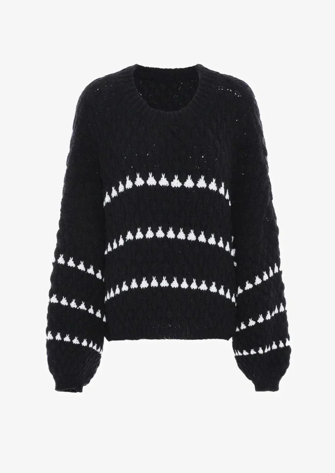 Lyreli™ - Puff Sleeves Pull-Over Sweater