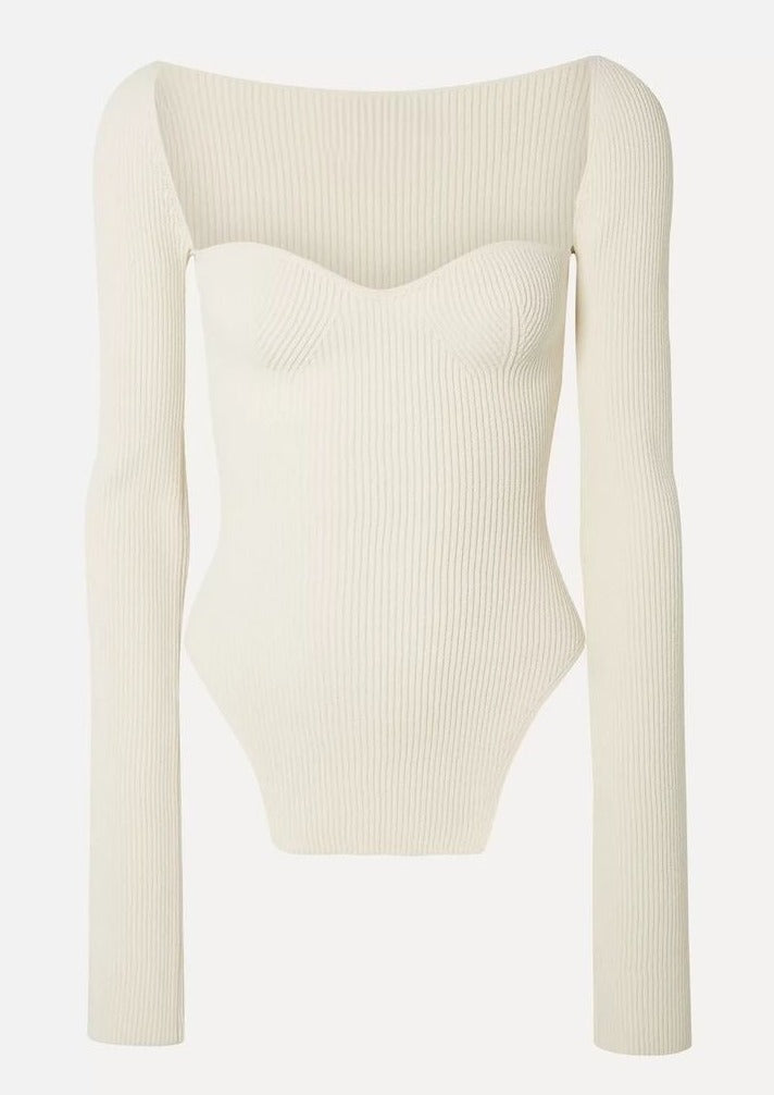 Lyreli™ - Square Neck Bodycon Top