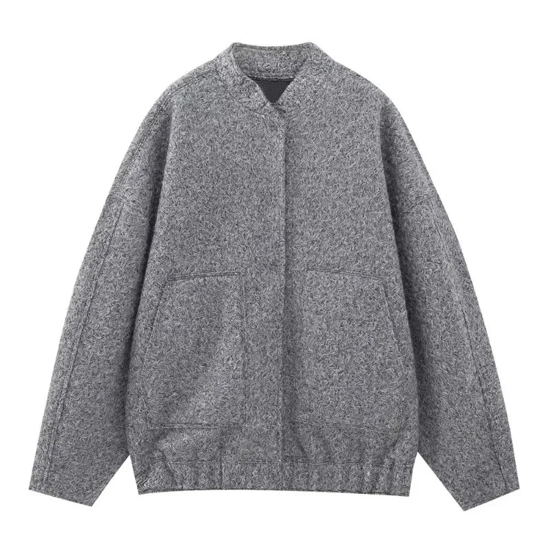 Lyreli™ - Oversized Bomber Jacket