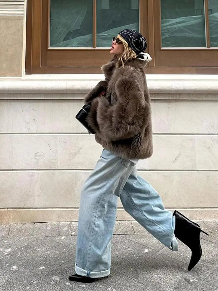 Lyreli™ - Faux Fur Coat