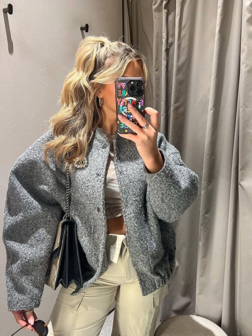Lyreli™ - Oversized Open Jacket