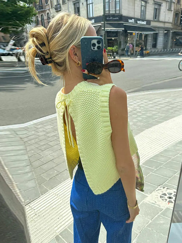 Lyreli™ - Pull-Over Knit Top
