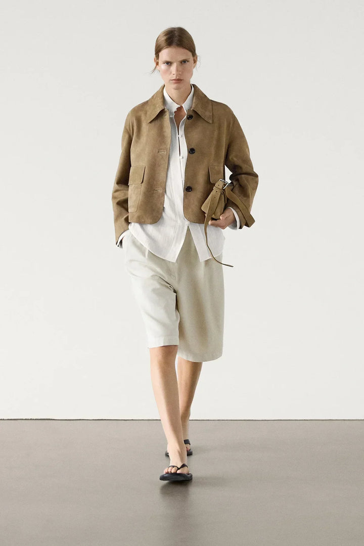 Lyreli™ - Collared Long Sleeves Jacket