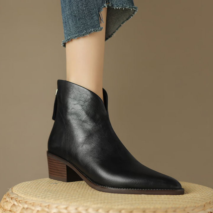 Lyreli™ | Luxury Low Heel Boots