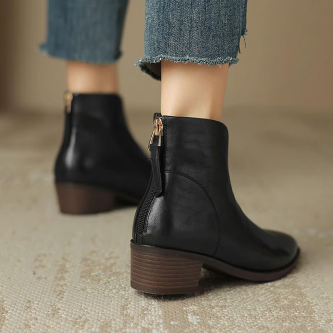 Lyreli™ | Luxury Low Heel Boots