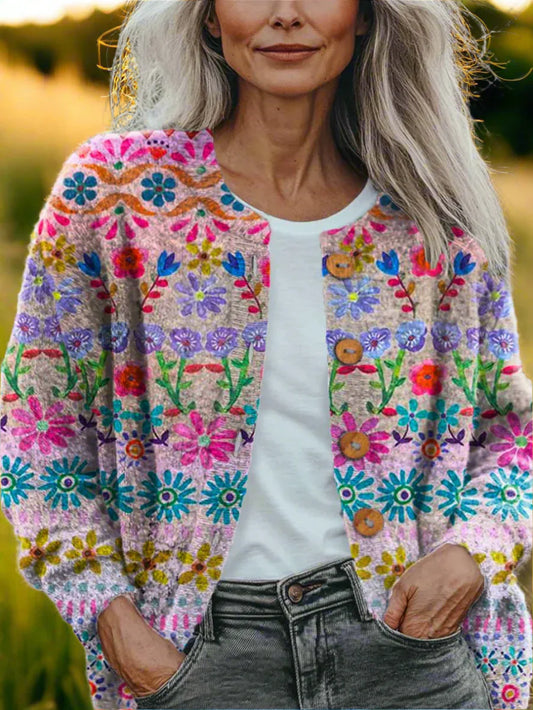 Lyreli™ | Patchwork Cardigan