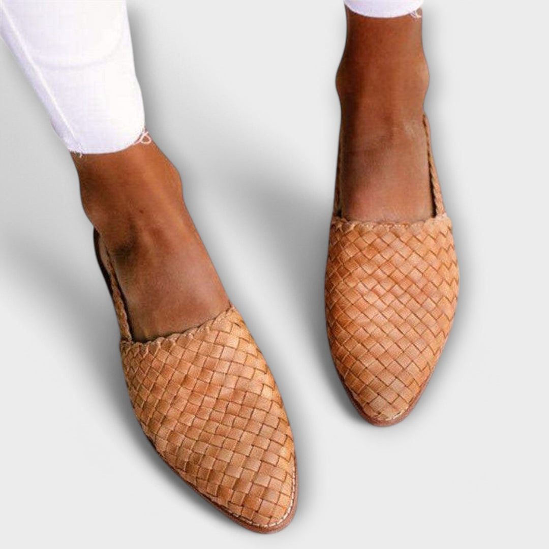 Lyreli™ | Woven Moccasins