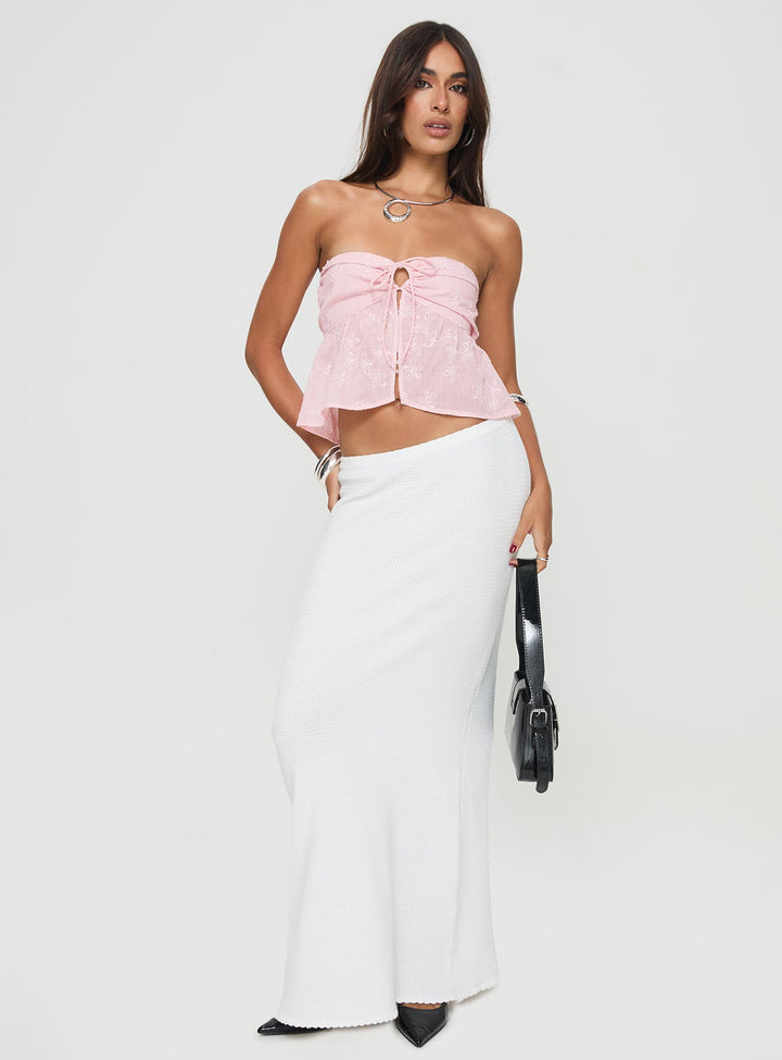 Lyreli™ - Front-Knot Pink Top