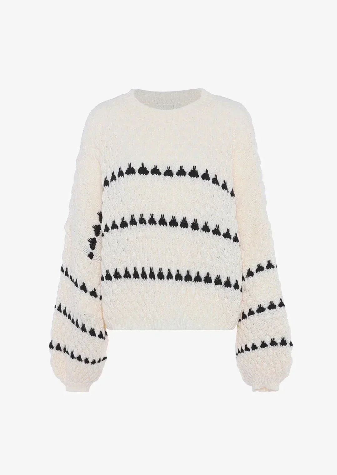 Lyreli™ - Puff Sleeves Pull-Over Sweater