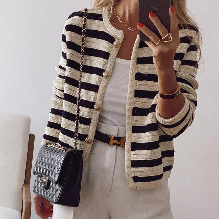 Lyreli™ - Striped Cardigan