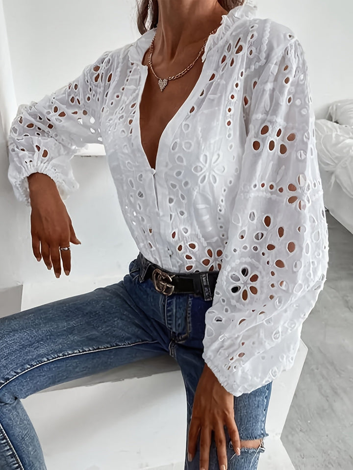 Lyreli™ | Embroidered Blouse