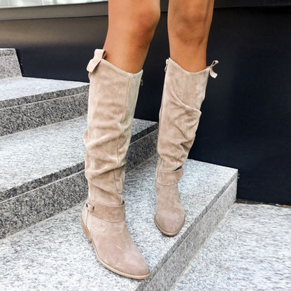 Lyreli™ | Suede Elegant Knee-High Boots