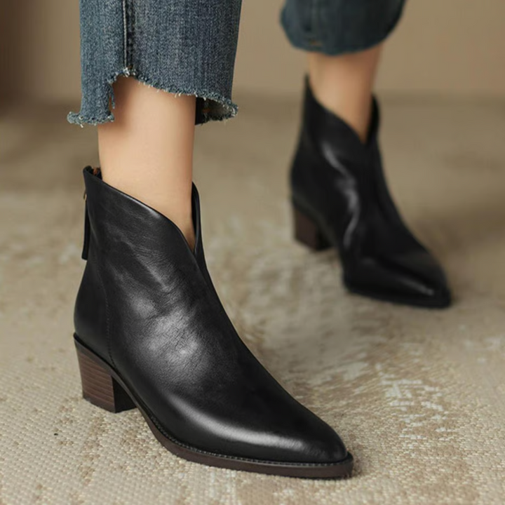 Lyreli™ | Luxury Low Heel Boots
