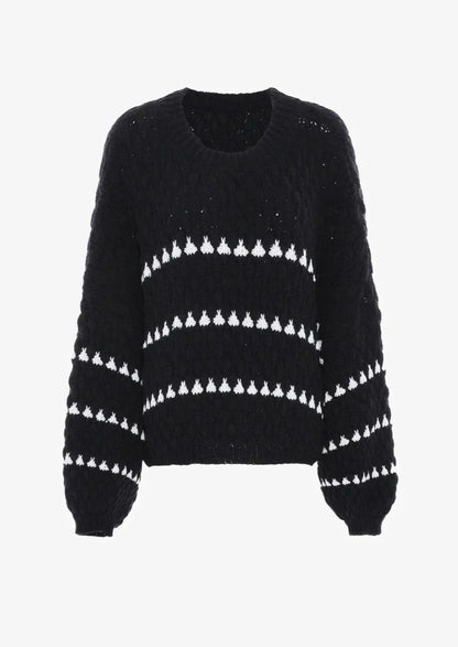 Lyreli™ - Puff Sleeves Pull-Over Sweater