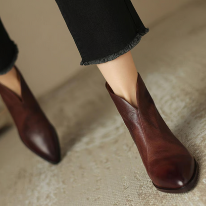 Lyreli™ | Luxury Low Heel Boots