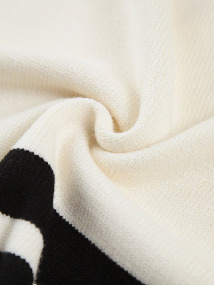 Lyreli™ - Long Striped Knitted Sweater