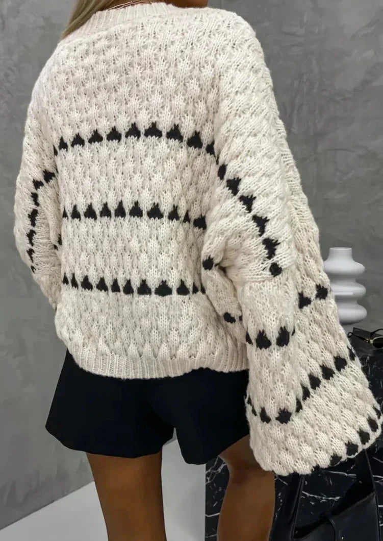 Lyreli™ - Puff Sleeves Pull-Over Sweater