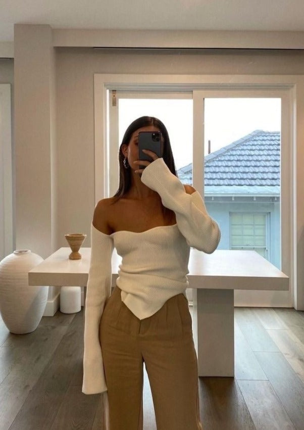 Lyreli™ - Square Neck Bodycon Top