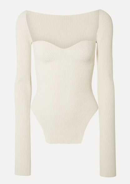 Lyreli™ - Square Neck Bodycon Top