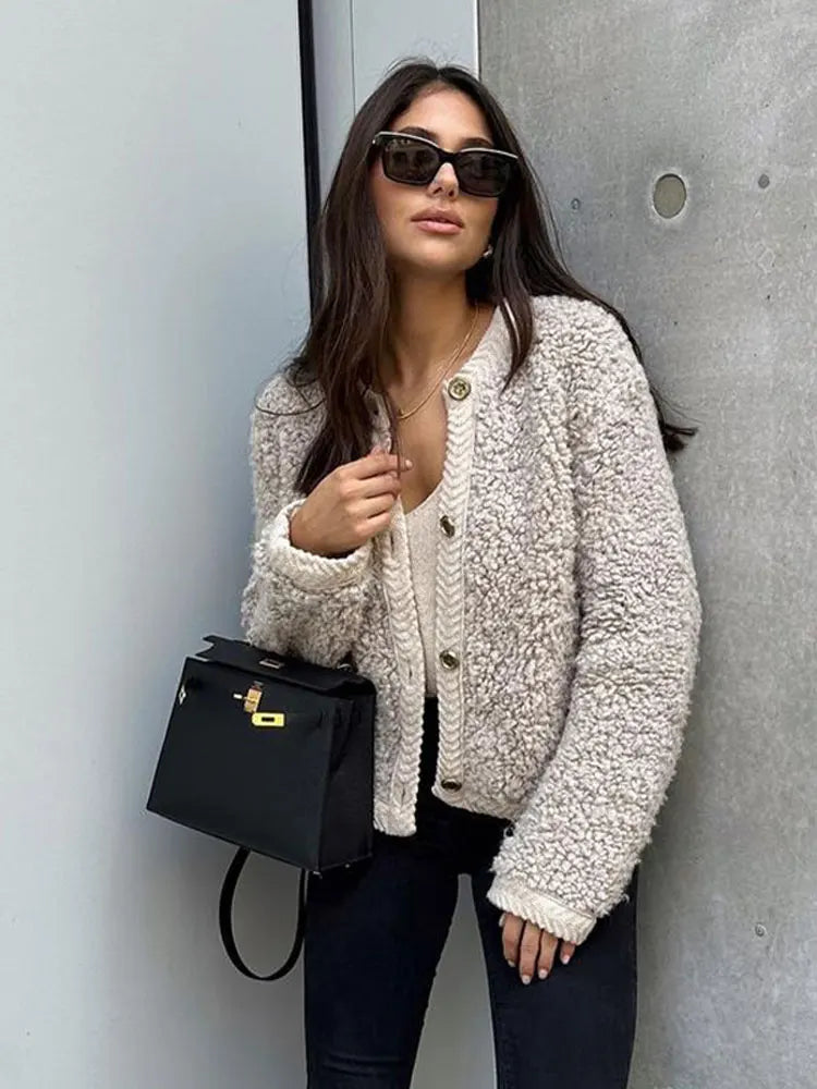 Lyreli™ | Teddy Cardigan