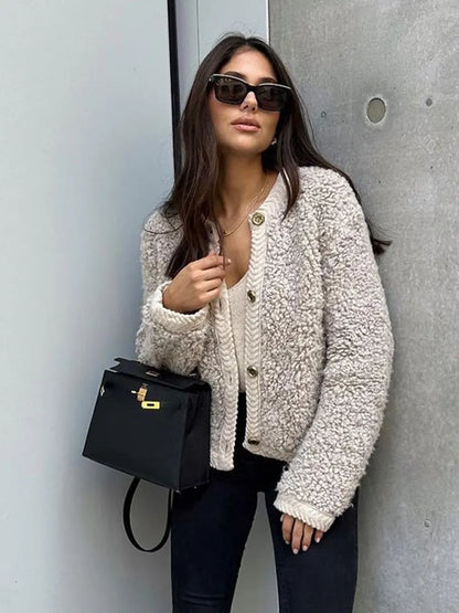 Lyreli™ | Teddy Cardigan