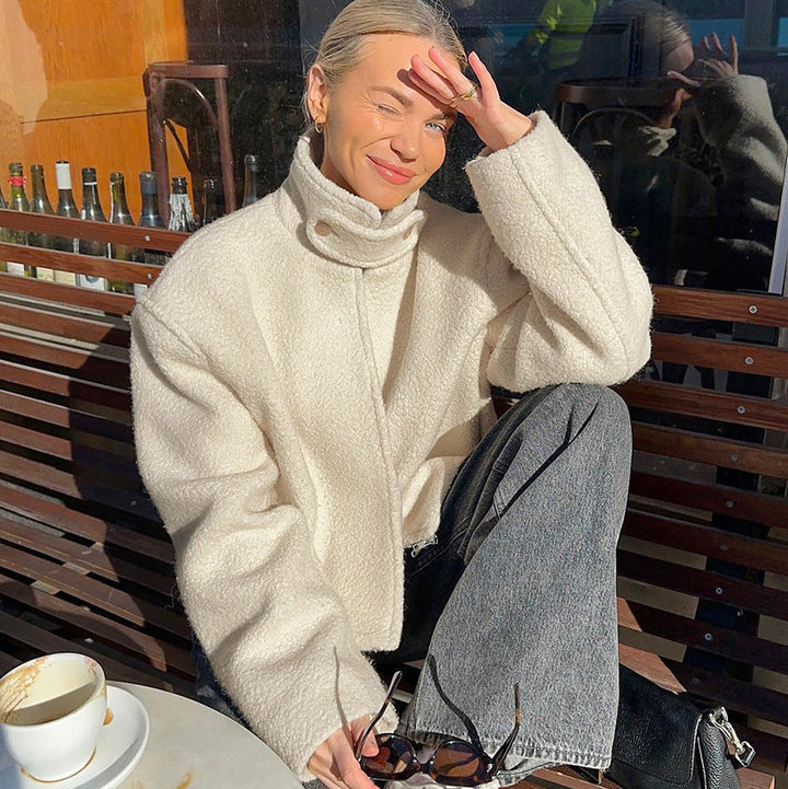 Lyreli™ - Cozy Stand-Collar Fleece Jacked