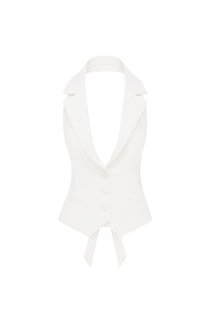 Lyreli™ - Halter-neck Collar Top