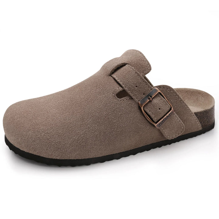 Lyreli™ | Orthopaedic Suede Clogs