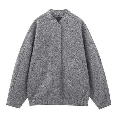 Lyreli™ - Oversized Bomber Jacket
