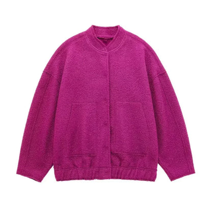 Lyreli™ - Oversized Bomber Jacket