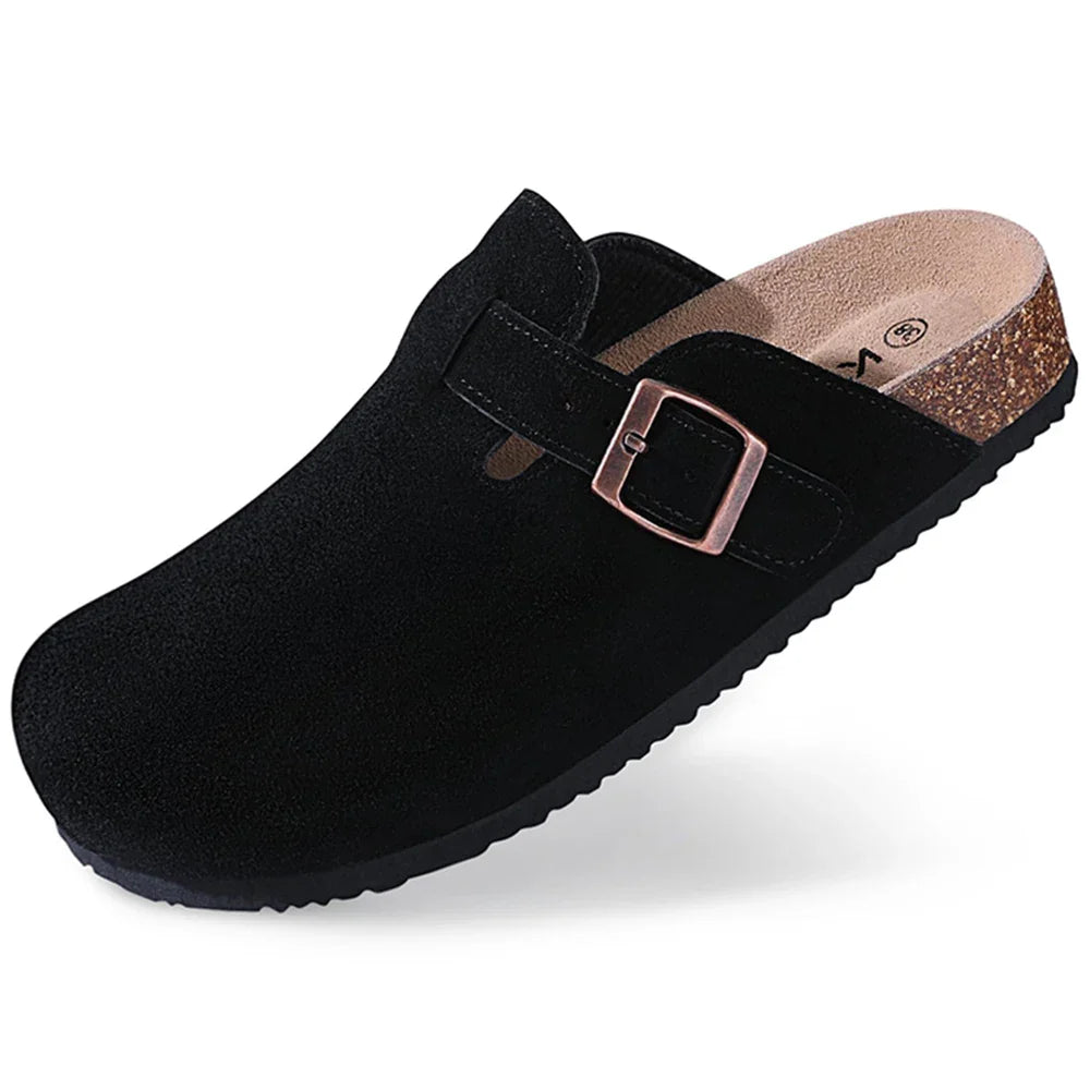 Lyreli™ | Orthopaedic Suede Clogs