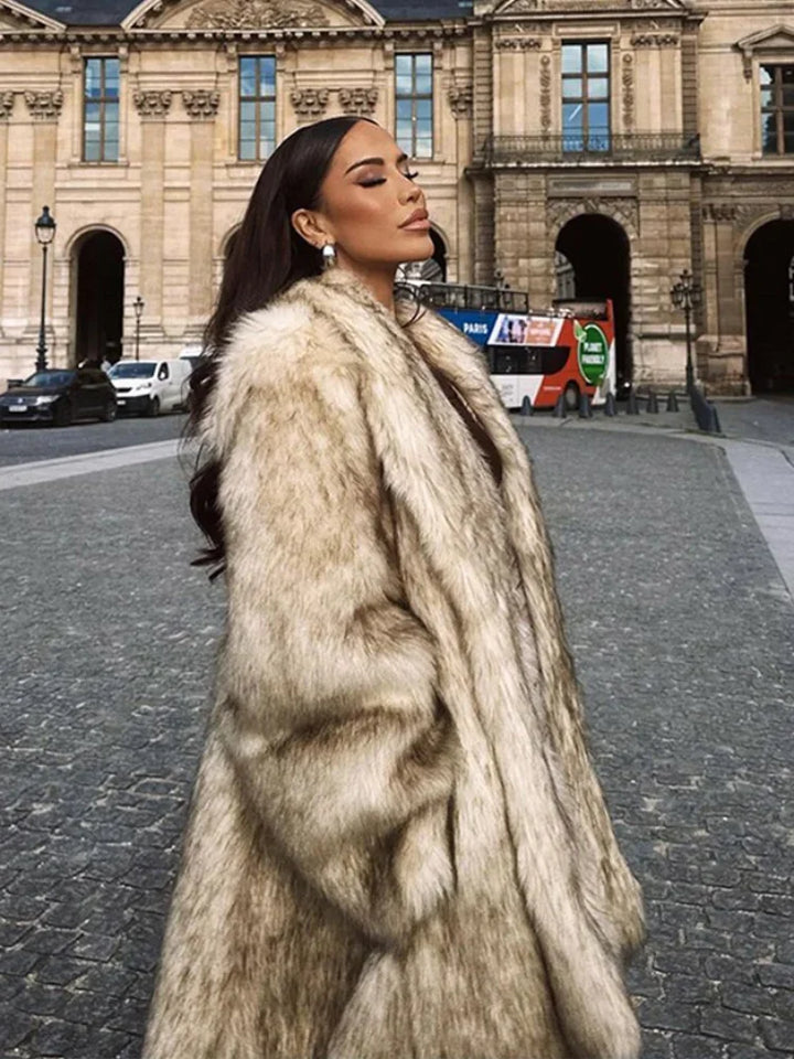 Lyreli™ - Luxe Faux Fur Coat