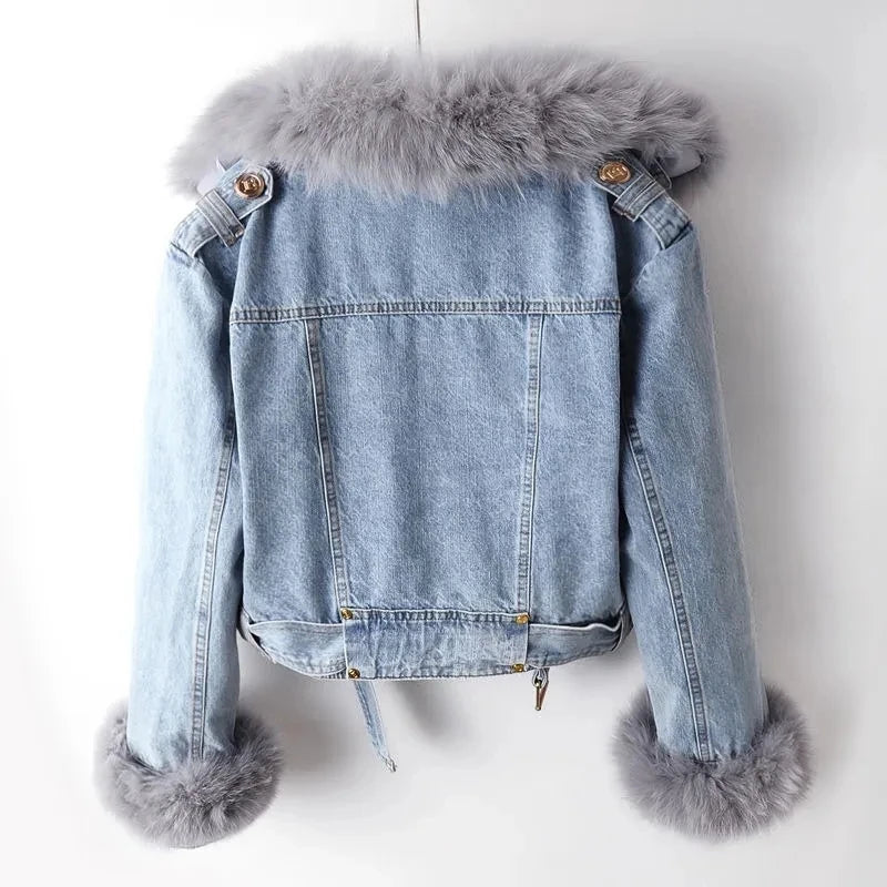 Lyreli™ - Fur Zipper Jacket