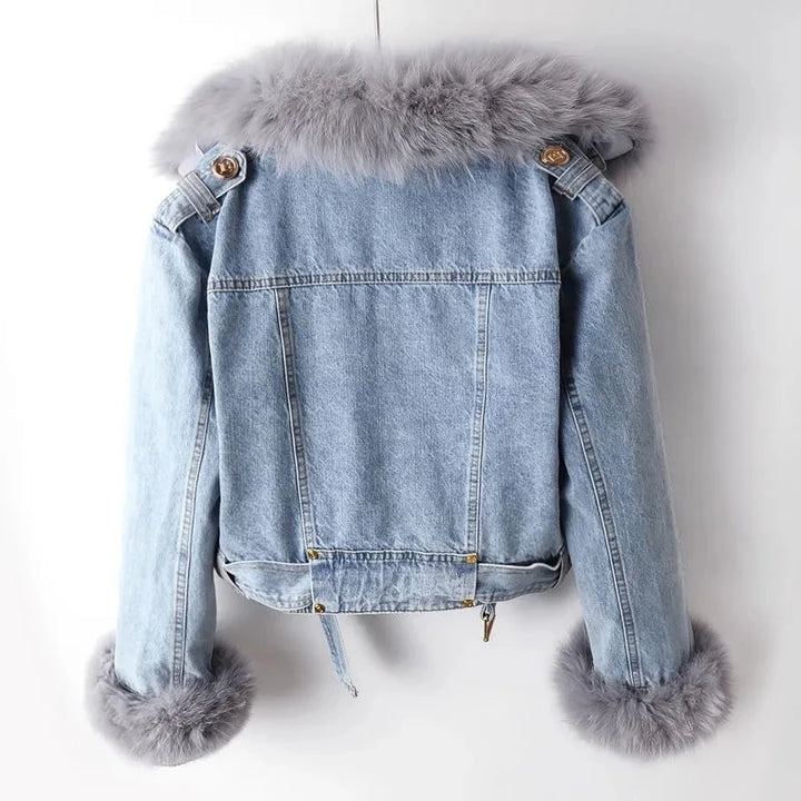 Lyreli™ - Fur Zipper Jacket