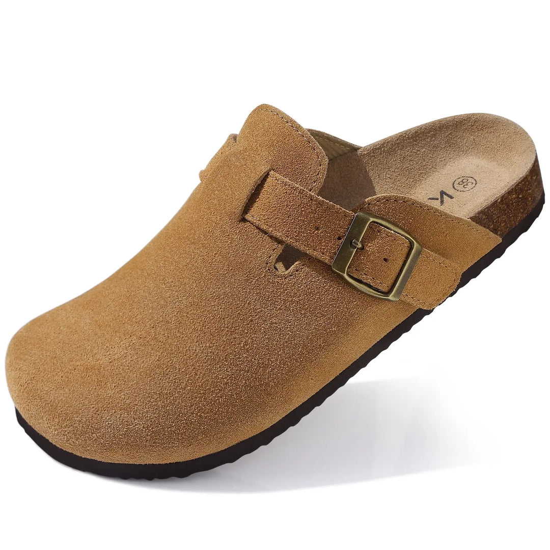 Lyreli™ | Orthopaedic Suede Clogs