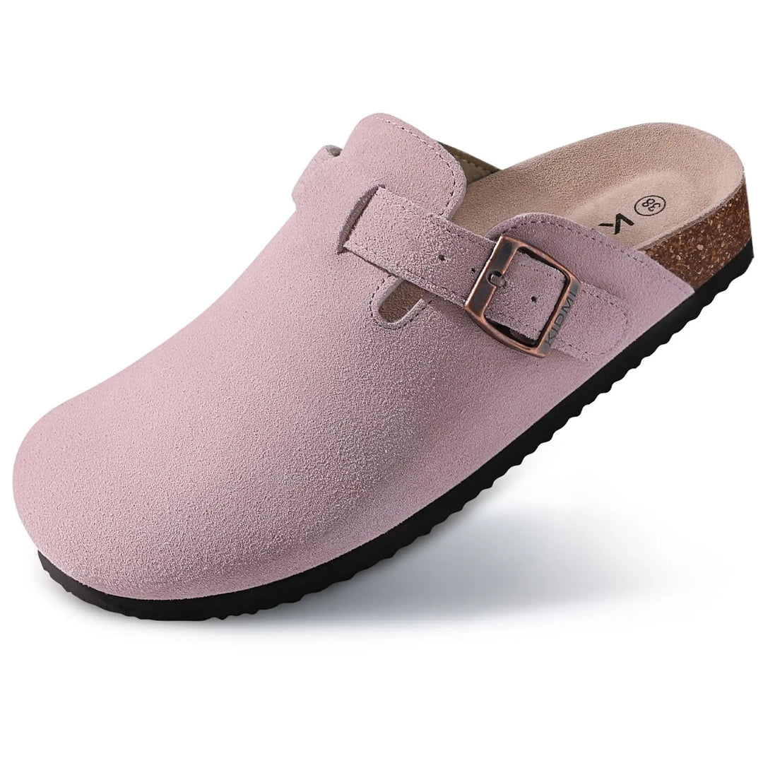 Lyreli™ | Orthopaedic Suede Clogs