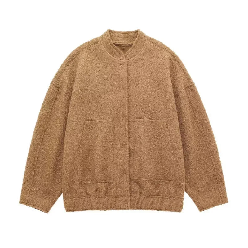 Lyreli™ - Oversized Bomber Jacket