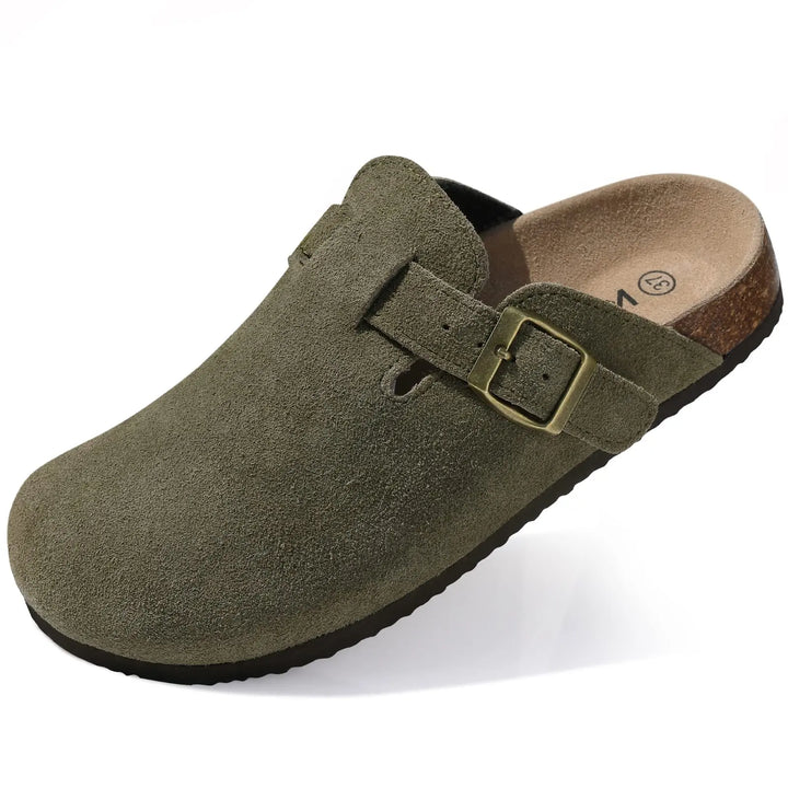 Lyreli™ | Orthopaedic Suede Clogs