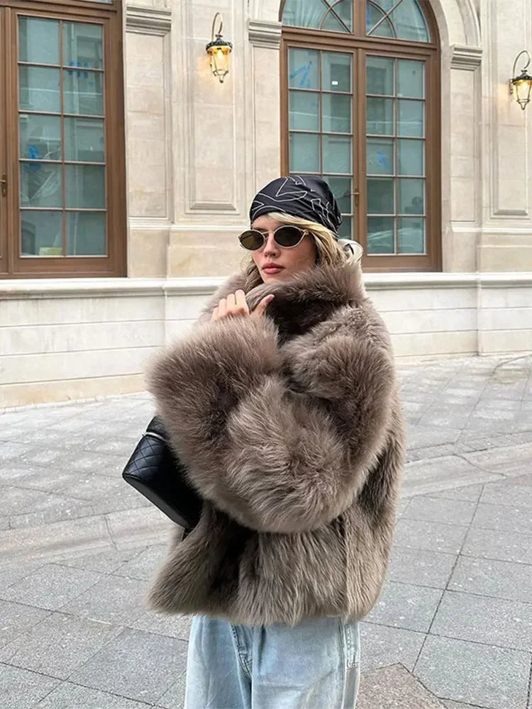 Lyreli™ - Faux Fur Coat