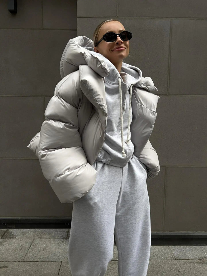 Lyreli™ - Oversized Double Layered Puffer Jacket