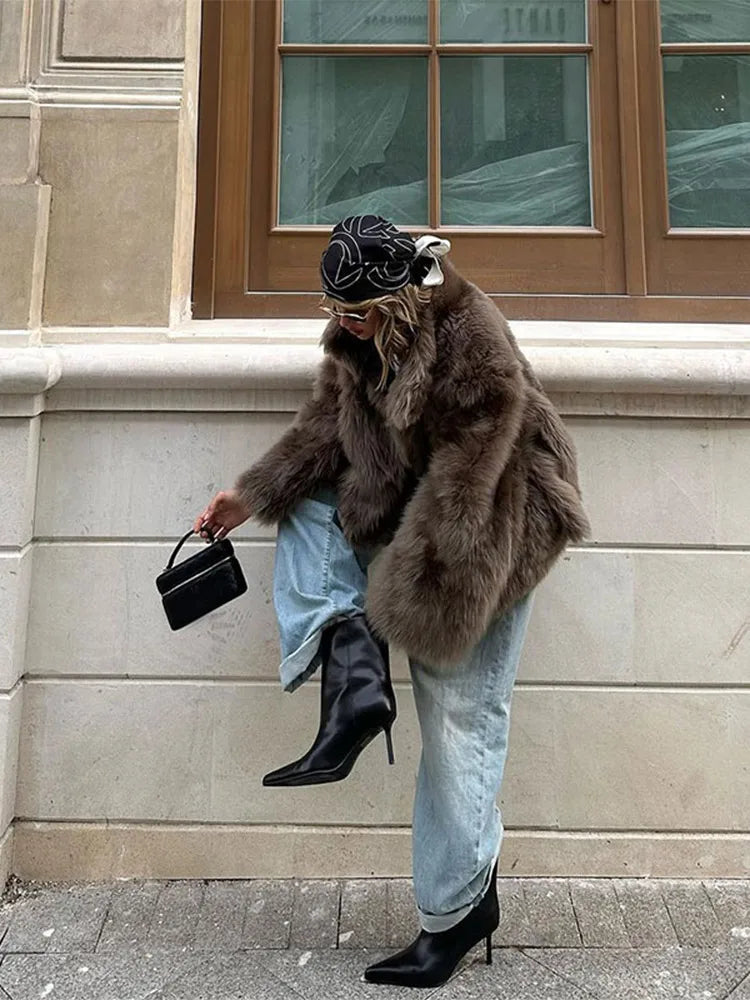 Lyreli™ - Faux Fur Coat