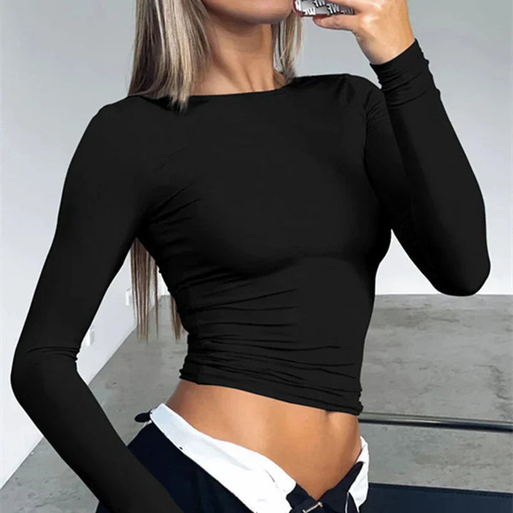 Lyreli™ - Knitted Long Sleeves Top