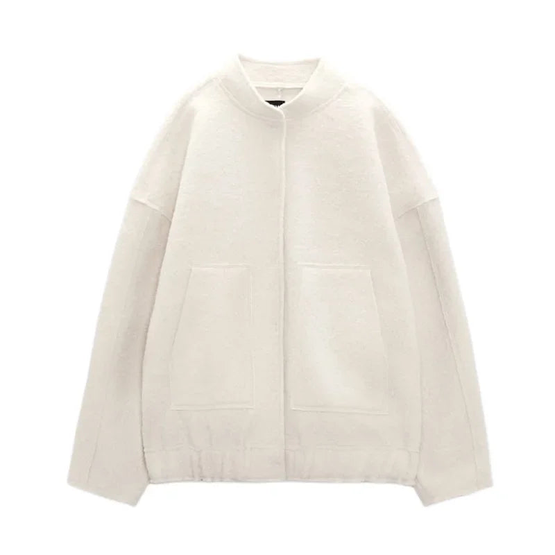 Lyreli™ - Oversized Bomber Jacket