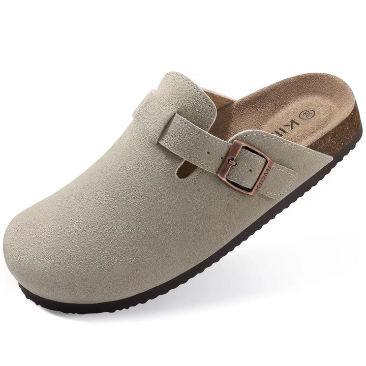 Lyreli™ | Orthopaedic Suede Clogs