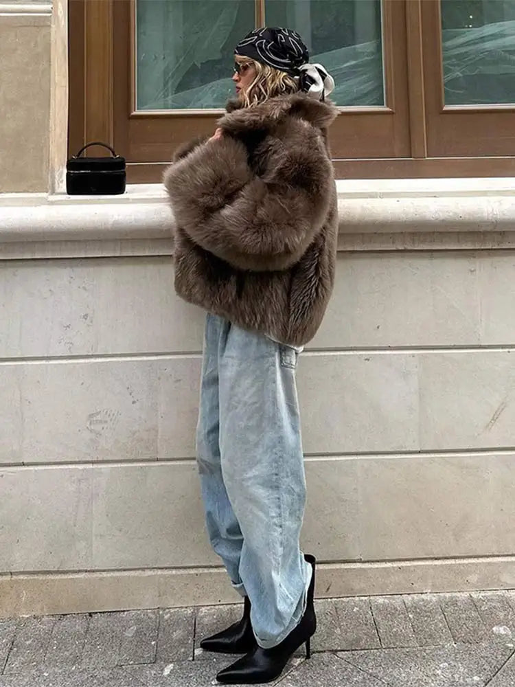 Lyreli™ - Faux Fur Coat