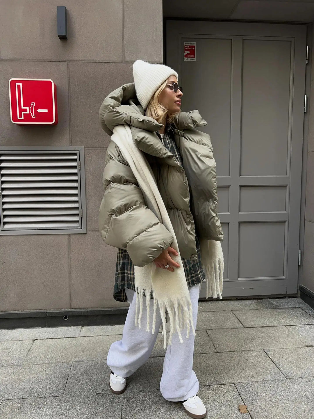 Lyreli™ - Oversized Double Layered Puffer Jacket