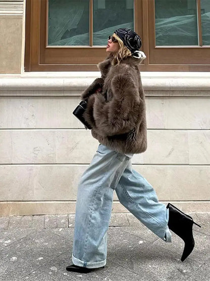 Lyreli™ - Faux Fur Coat